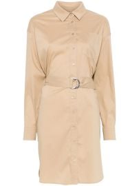 Lauren Ralph Lauren Belted Midi Dress Neutrals at Farfetch